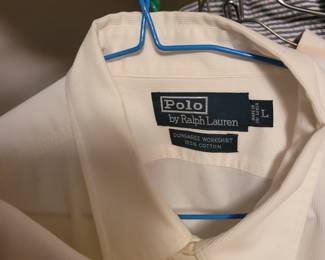 Size Large men's shirts