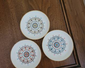 Royal Worcester hand painted coasters