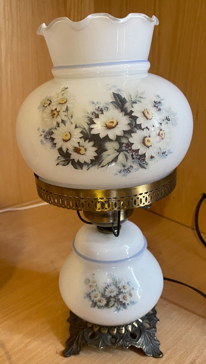 Antique Hurricane Lamp