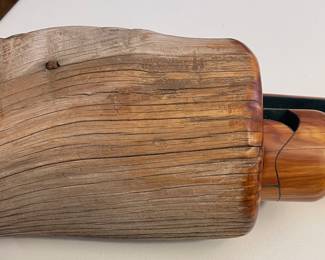 Wood Log Jewelry Storage