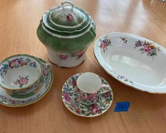 Mixed piece Porcelain china Made in England