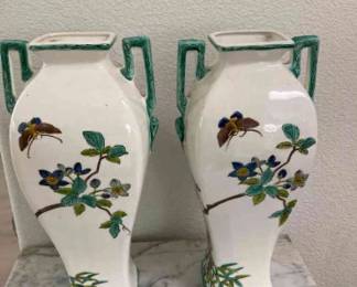 Royal Nippon Set Of 2 Vases