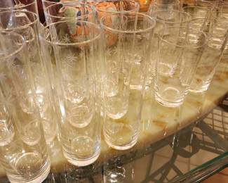 Atomic Starburst Libbey glasses