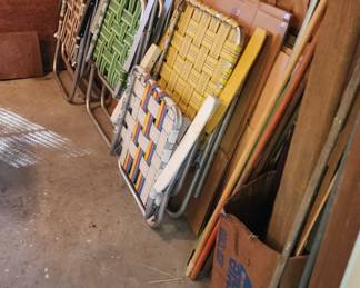 lawn chairs old school