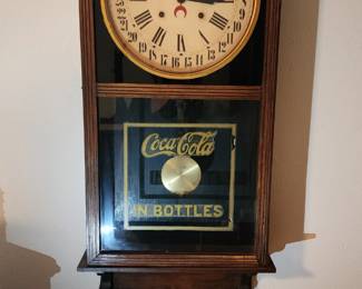 Coca cola clock