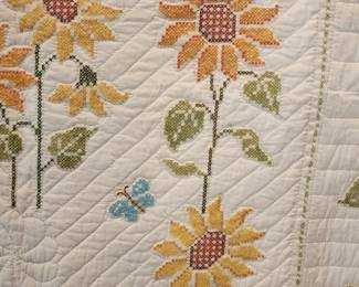 Sunflower quilt