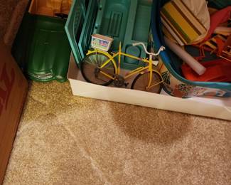 vintage Barbie dolls, clothes and toys