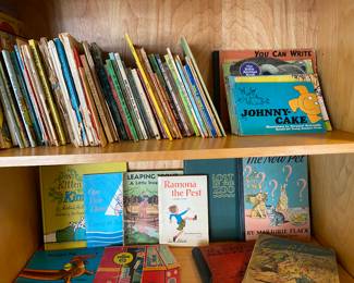 Vintage kid’s books (and yes, youth books are actually books and therefore are priced the same as “books”).