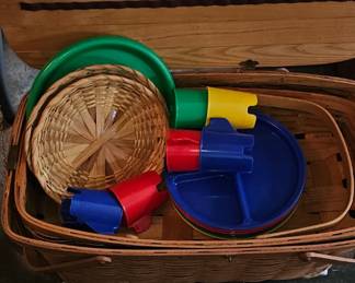 Picnic basket & contents