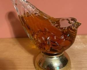 Avon "Song Bird" cologne bottle