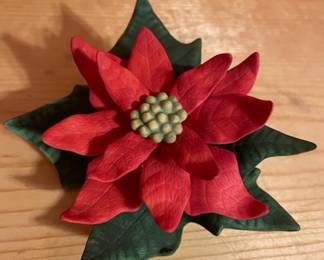Lenox 1993 poinsettia 
