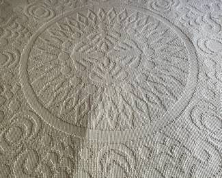 chenille spread center detail