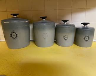 metal canister set