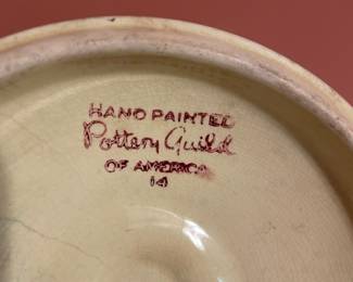 pottery guild of america signature