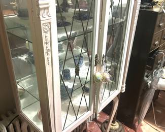 Antique cabinets & display fixtures