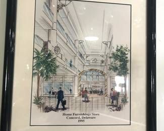 Framed prints signed and numbered