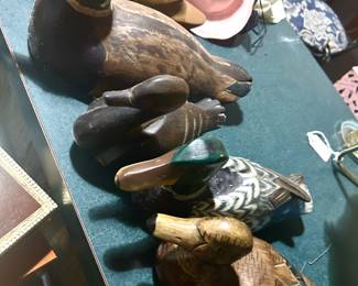 Wood decoys