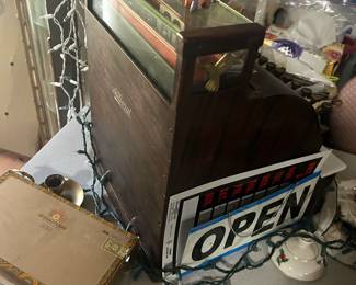 Antique cash register