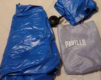 1 Full Size Air Mattresses, 1 Twin Size Air Mattress, and Air Pump