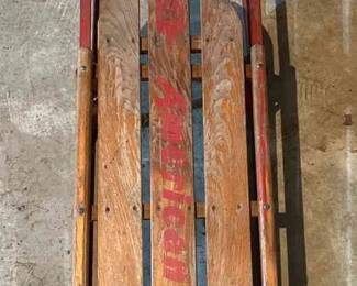 Vintage Wooden Sleigh