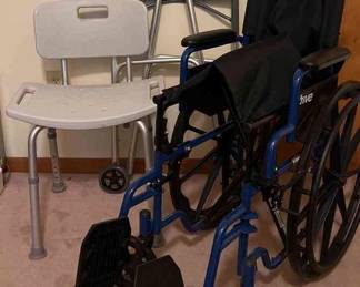 Wheelchair With Walker 
