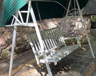 Porch Swing w Cover 
