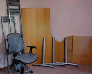 IKEA Galant Home Office Desk and Chair