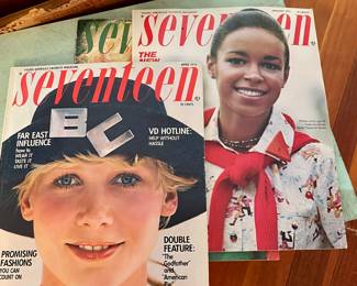 Seventeen Magazines - 1970’s 