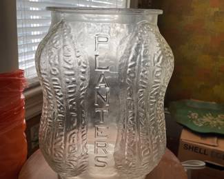 Vtg Planters peanut jar 