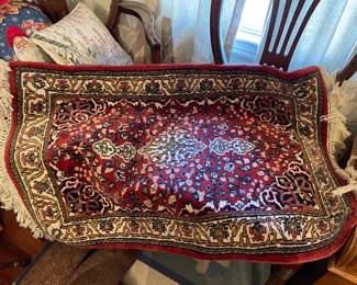 Tabriz wool rug 3’2” x 2’ 