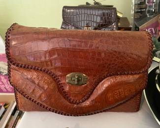 Alligator handbag 