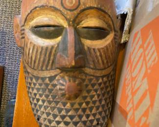 Tribal masks.