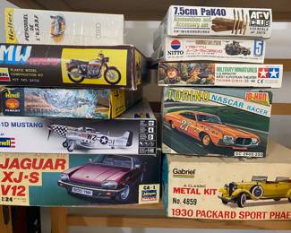Revell, Nitto, Gabriel scale models…