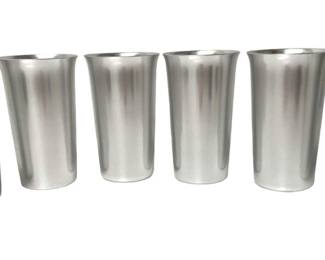 MCM Aluminum Drinking Glasses by Kinsington  
