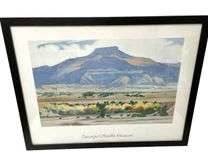 “Georgia O’Keeffe Museum” Framed Artwork
