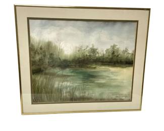 Original Watercolor by Atlanta Artist D. Madison Mayso
