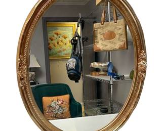 Oval Wall Mirror