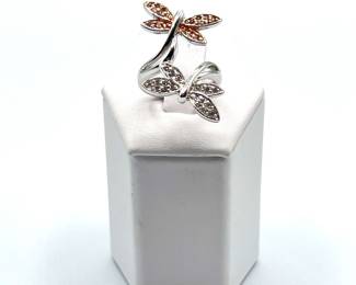 Sterling 925 Butterfly Ring Size 6
