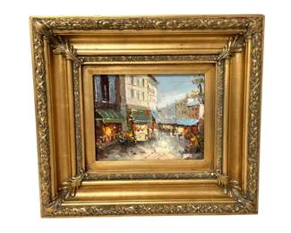 Original Signed Oil on Canvas
