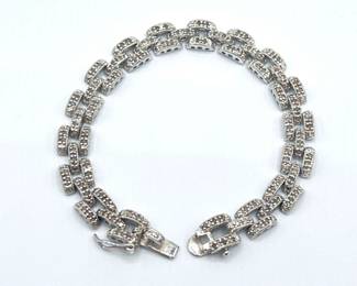 Sterling 925 Marcasite Bracelet