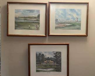 beautifully signed and framed watercolors 