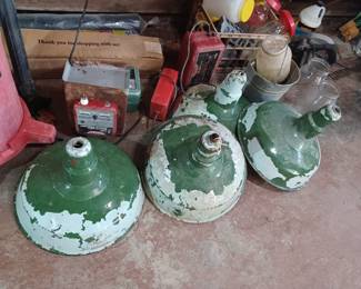 Industrial lamp shade