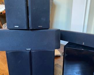 Revel and Paradigm Soundboard and Speakers