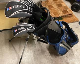 US Kids Golf Set - Excellent Condition