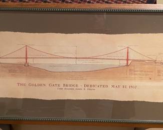 San Francisco Golden Gate Bridge Architectural Rendering