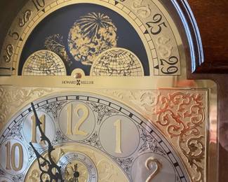 Face of Grandfather Clock