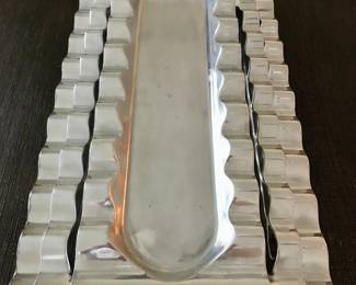 Stanley Tigerman
Swid Powell
set of 3 aluminum serving trays
$225