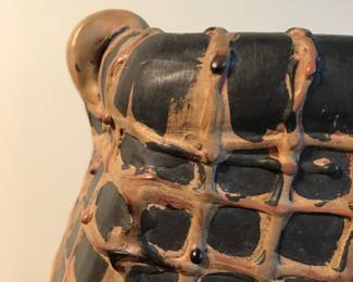 Detail
Sang Roberson
hand built ceramic vessel
13.5” x 15.5” x 4”
$800
