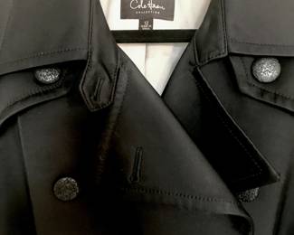 Detail
Cole Haan
ladies black trench coat
70/30 cotton/nylon
size 12
$150