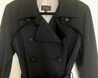 Detail
Cole Haan
ladies black trench coat
70/30 cotton/nylon
size 12
$150
